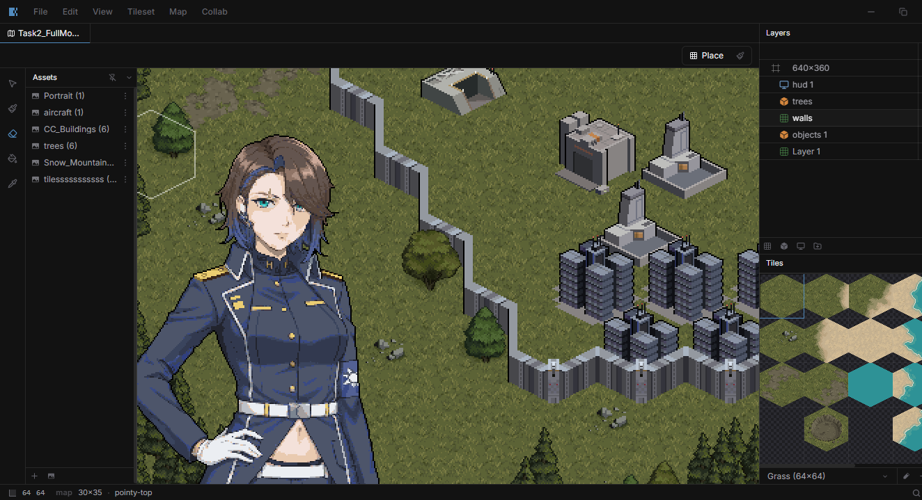 Mockup example